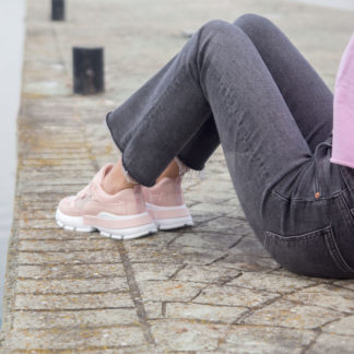 bambas con cordones elastizados