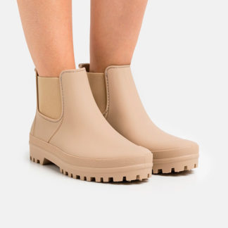 botas planas agua mujer