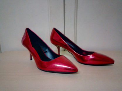 zapatos de tacon rojo