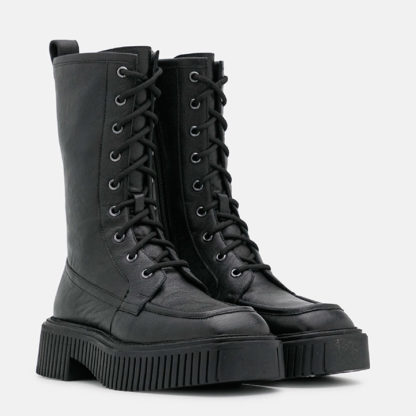 botas militares color negro