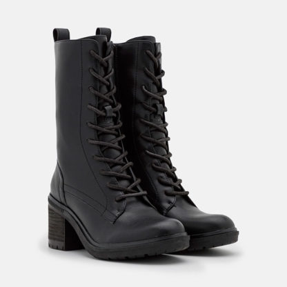 botas militares con cordones