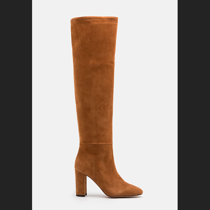 Botas mosqueteras marrones mujer cheap