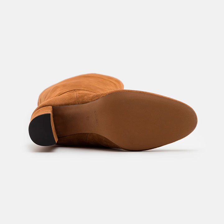 Botas mosqueteras marrones deals