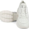deportivas blanca con cordones