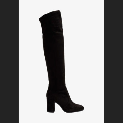 botas mosqueteras color negro para mujer