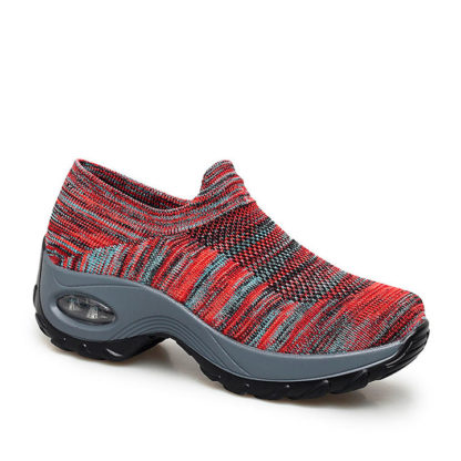 zapaitillas deportivas para mujer color rojo