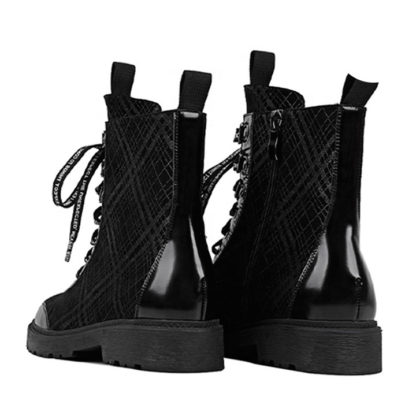 botas militares mujer tacon bloque