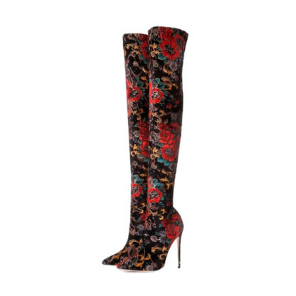 botas mosqueteras para mujer gamuza