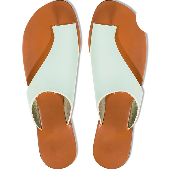 Sandalias planas color blanco para - Botines